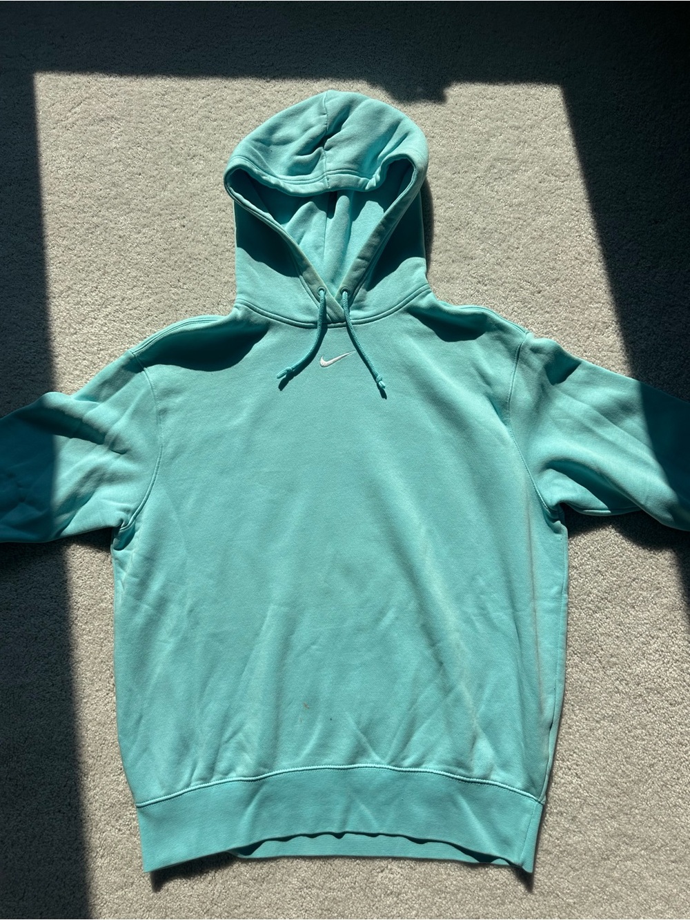 NIKE AQUA TEAL HOODIE